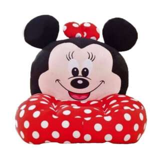 Minnie Mouse plush chair for kids, red with white polka dots - Furniture