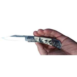Briceag fazan ,profesional ideal pentru drumetii ,20 cm folding knife with pheasant design - Pocket Knives and Folding Knife
