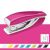 LEITZ Nexxt Wow No. 10 10 sheet pink mini metal stapler 55981215