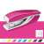 LEITZ Nexxt Wow No. 10 10 sheet pink mini metal stapler