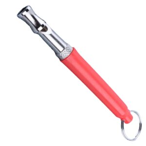 Ultrasonic Anti-Barking Dog Whistle, for easy removal or chasing of aggressive dogs, against calling dogs, Red 131532853 - Pet Training Equipment