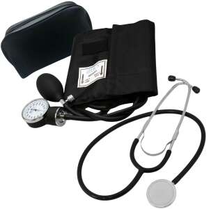 Sada manuálneho tlakomeru so stetoskopom a prenosným puzdrom - Monitor krvného tlaku