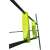 Pepita giant garden slide with ladder, lime-black, 180cm, 3+ years, plastic, outdoor play equipment, ladder detail