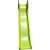 Pepita giant garden slide with ladder, lime-black, 180cm, 3+ years, plastic, outdoor play equipment, top view