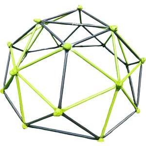 Pepita dome-shaped steel garden climbing frame for children 180cm #lime