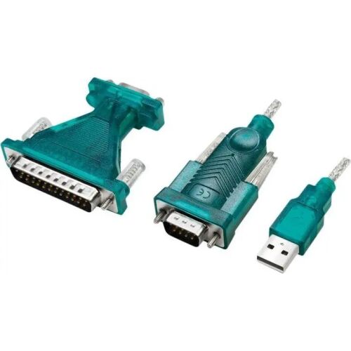 LogiLink USB to Serial Adapter Cable with DB9 and DB25 connectors