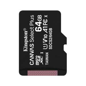 Kingston Canvas Select Plus 64GB microSDXC memory card - Kingston