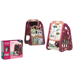 Artist Kreatív Rajztábla és Könyvtartó - Lányoknak - 39,5x43,5x72 cm