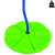 Tupiko Hinta, rotundă, verde, frânghie albastră, formă de floare, limită de greutate de 20 kg