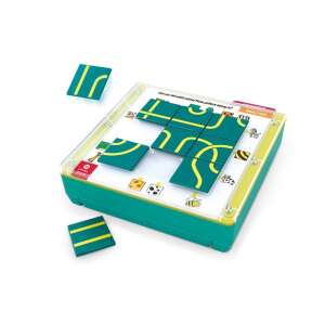 Educational Logic Match game, 60 levels, for ages 6 and up, showing the game board and pieces - Developmental Toy for School-Age Kid