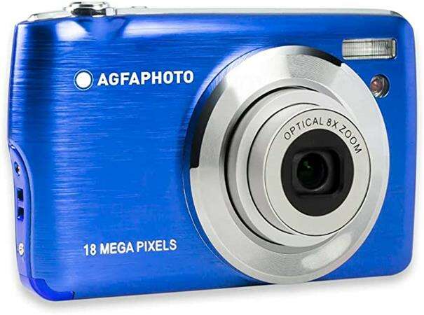 Agfaphoto fényképezőgép, kompakt, digitális, agfa "dc8200", kék