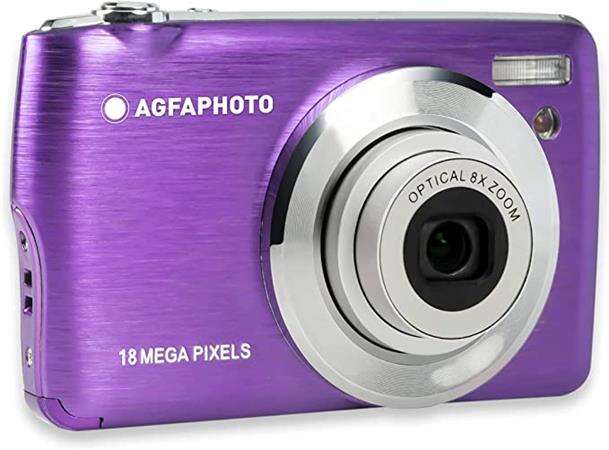 Agfaphoto fényképezőgép, kompakt, digitális, agfa "dc8200", lila