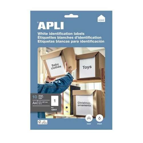 APLI 210x297 mm univerzális Etikett (10 lap)