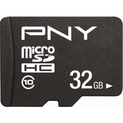 PNY PERFORMANCE PLUS 32GB MICRO SD Class 10 memóriakártya + SD adapter