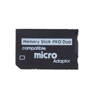Memory Stick Pro Duo Micro SD memory card adapter for Playstation PSP, Sony camera