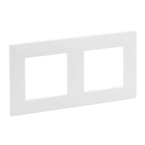 Legrand Niloé Step weißer Rahmen für 2 Module