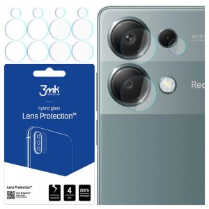 3MK Xiaomi Redmi Note 13 Pro 4G camera lens protector application - 3MK Screen Protector