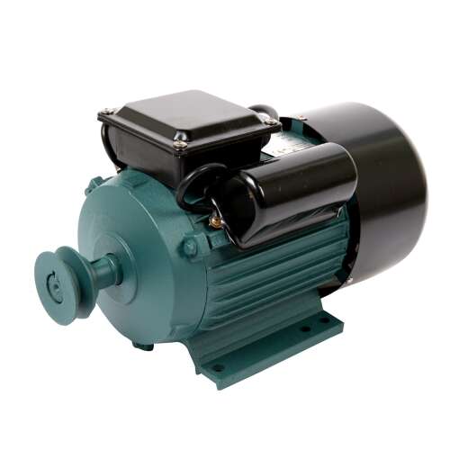 Egyfázisú villanymotor, DDT, 2200 W, 3000 ford./perc, 2 kondenzátor, öntöttvas ház