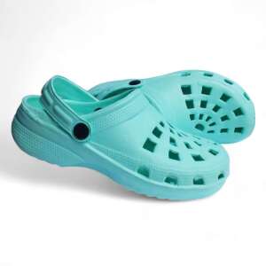 Papuci clog Happy Bee pentru copii, verde deschis, marimea 38 - Bebeluși și copii mici