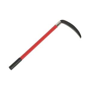 Sarló vörös nyéllel, ívelt pengével, 50cm hosszú - Micul Fermier