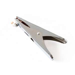 Hegesztő kapocs, 500A, nagy teherbíró, fém, kroma bevonattal, hegesztéshez - Micul Fermier