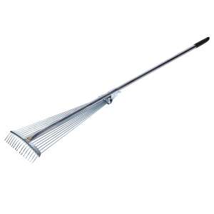 Fém gereblye teleszkópos nyéllel levelekhez - Micul Fermier