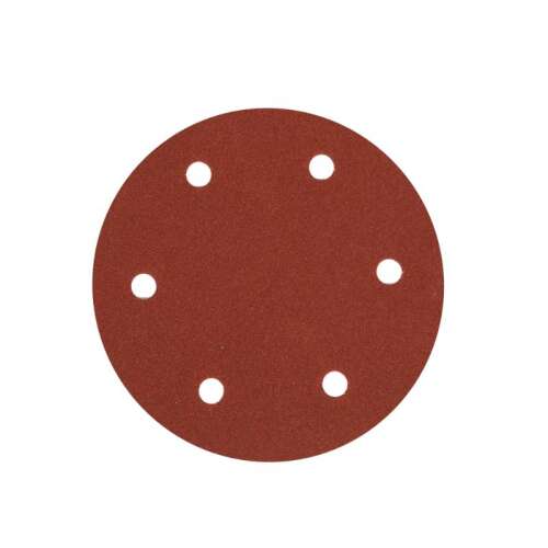 215mm P120 6 lyukú csiszolópapír korong