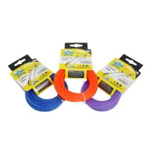 MTC HELIX 2mm x 15m fűkasza damil, 12 db-os csomag, kék, narancs, lila - Micul Fermier