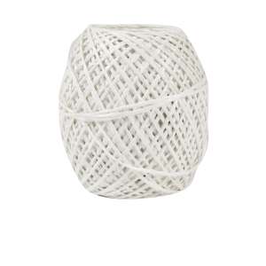 Fehér PP fonal gombolyag, 100g - Micul Fermier