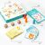 DR.MU 5 az 1-ben fa matematikai játék gyerekeknek, oktató játék számkártyákkal és kockákkal