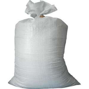 Fehér szőtt zsák, polipropilén zsák, gabona zsák, takarmány zsák, tároló zsák - Sertés