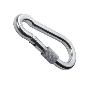 Tűzoltó karabíner csavarbizt. 8*80