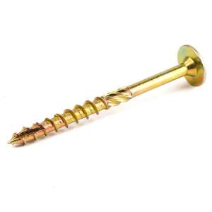 PRO-FAST 8*100 facsavar csavar, sárga, fém, építkezés, barkácsolás - Pro-Fast