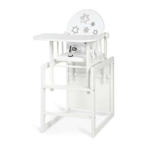 Klups Agnieszka III Etetőszék - Csillag #fehér