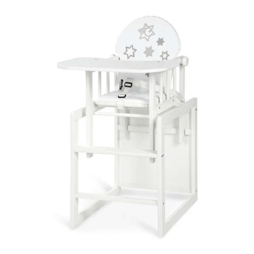 Klups Agnieszka III Etetőszék - Csillag #fehér