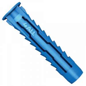 Rawlplug tipli 6*50 falazati dübel, kék, falba rögzítéshez - Rawlplug