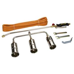 Set de lipitură cu gaz cu 3 arzătoare, furtun și accesorii - Mașini de lipit