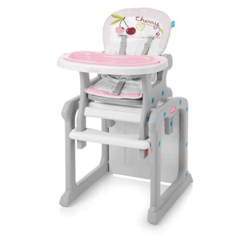 Baby Design Candy átalakítható multifunkciós Etetőszék - Cseresznye #rózsaszín 30319555