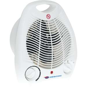 Elektryczny grzejnik wentylatorowy Descon 1000/2000W, biały - Nonbrand Grzejnik termiczny