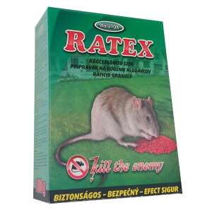 Ratex rágcsálóirtószer granulátum, 150g, patkányok és egerek ellen - Kártevőirtó