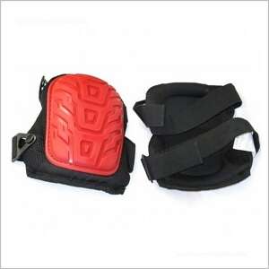 Z-TOOLS térdvédő zselés, piros és fekete, pár - Védőfelszerelés