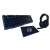 Rebeltec SHERMAN gaming bundle with keyboard, mouse, mousepad, and headset