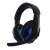 Rebeltec SHERMAN gaming headset with blue LED lighting