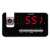 Denver CRP-618 digital alarm clock with projection, black