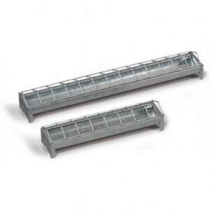 Fém csirke etető, 13-as, 0,5 méter hosszú - Sertés