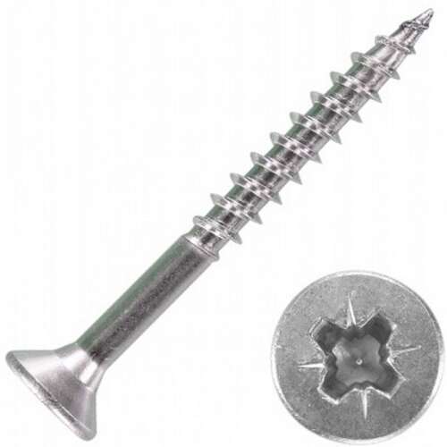 Pozdorja 3,5 x 50 mm A2 rozsdamentes acél csavar - Csavar
