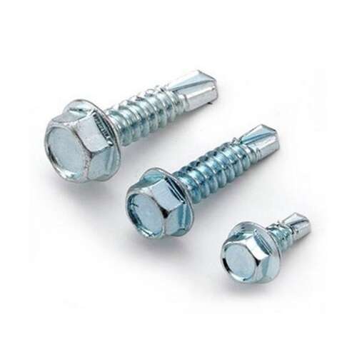 Önfúrós csavarok hatszögletű fejjel, 4,8 x 13 mm