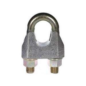 Kötélbilincs M5, horganyzott acél, kötelek és kábelek rögzítéséhez - Kötélszorító bilincs