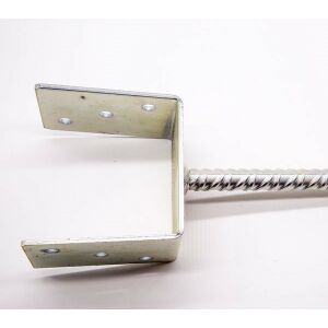 Fix Ozloptartó - Betonozható, Ragasztható - 120x100 mm