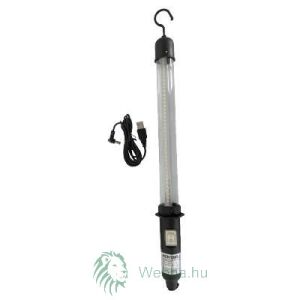 40 LED-es akkumulátoros szerelőlámpa horoggal és USB töltőkábellel - Munkalámpa